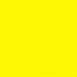Stofstaal van Sunproof Cartenza Uni Yellow 050